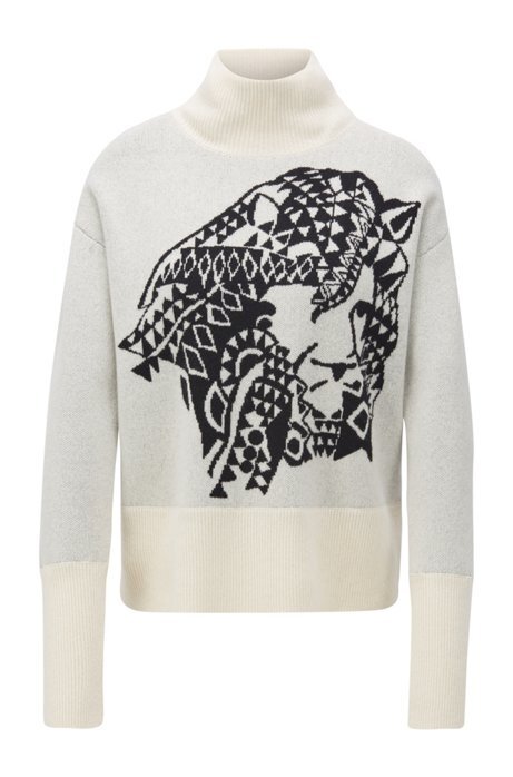 Boss x Meissen Jacquard-Pattern Cashmere Sweater — UFO No More Boss x Meissen Jacquard-Pattern Cashmere Sweater — UFO No More
